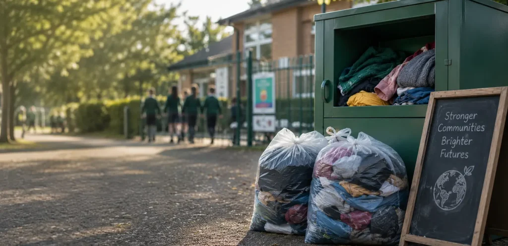 Textile collection services for communities across the UK
