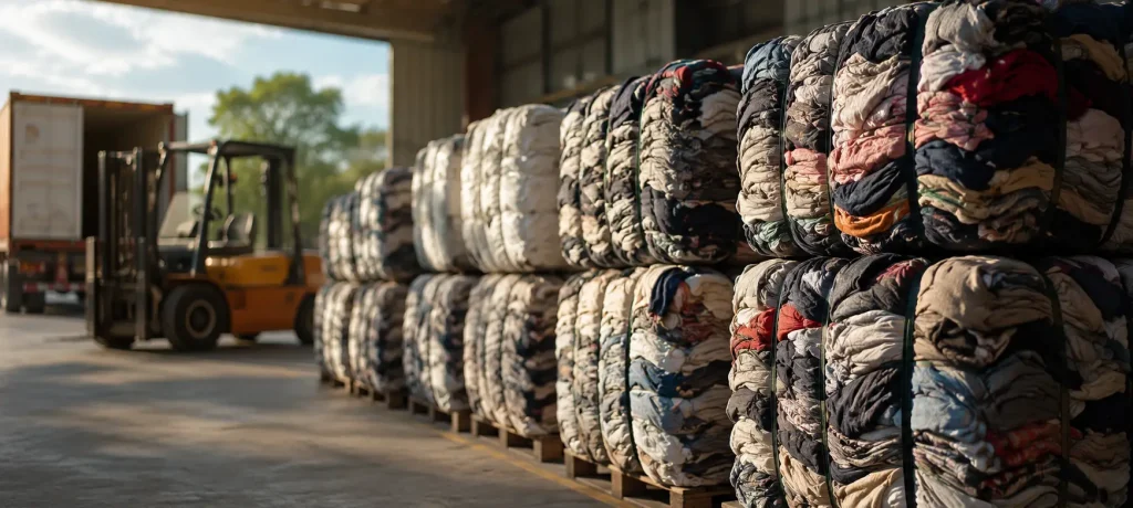 Second-hand clothing wholesale and export from the UK