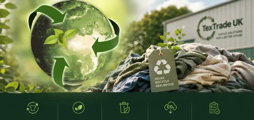 Sustainable textile recycling and the circular economy